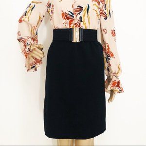 GIORGIO ARMANI Black Dress Skirt